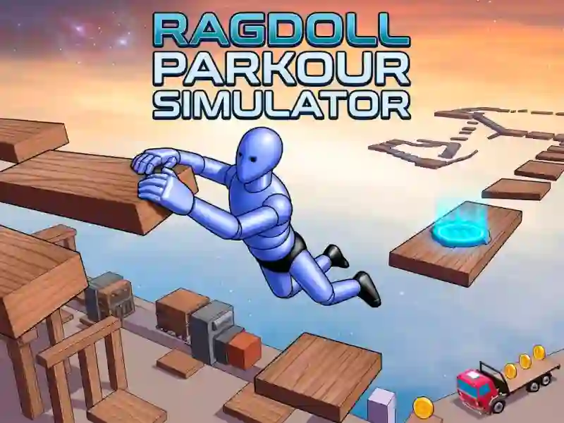 Permainan Ragdoll Parkour Simulator secara online