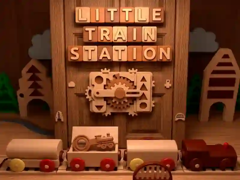 Permainan Little Train Station secara online