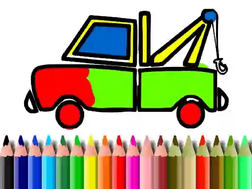 Permainan Back To School: Truck Coloring secara online