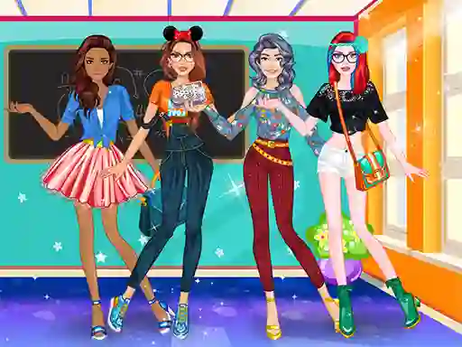 Permainan High School Dress Up For Girls secara online