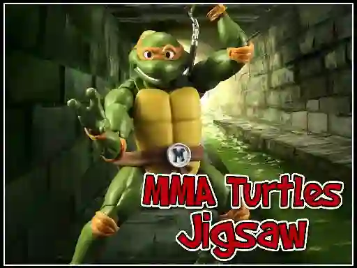Permainan MMA Turtles Jigsaw secara online