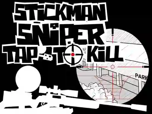 Permainan Stickman sniper Tap to kill secara online