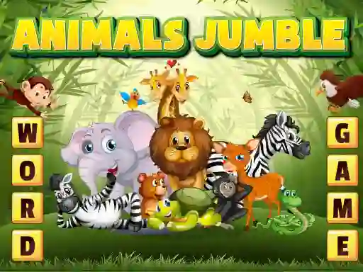 Permainan Animals Jumble secara online