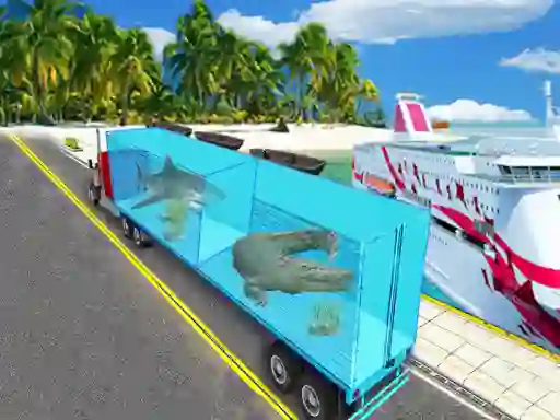 Permainan Sea Animal Cargo Truck secara online