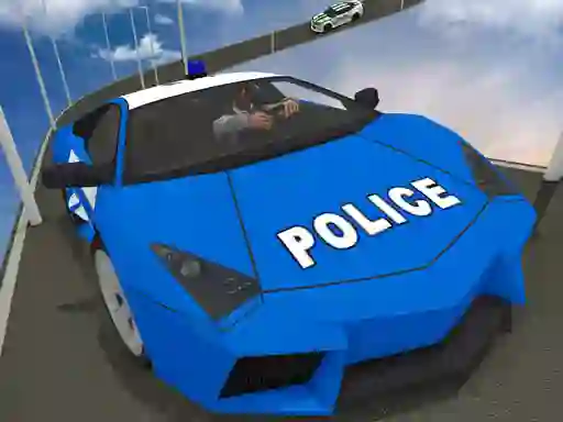 Permainan Impossible Police Car Track secara online