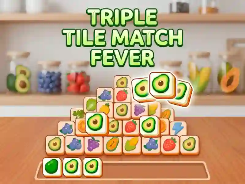 Permainan Triple Tile Match Fever secara online