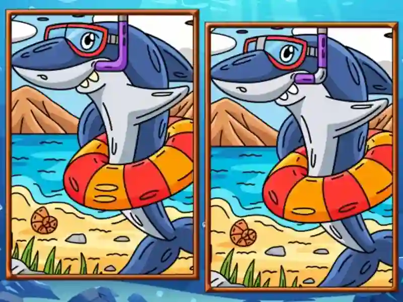 Permainan Marine Spot the Difference secara online