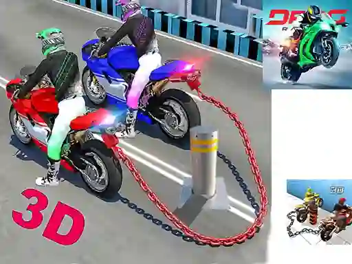 Permainan Chained Bike Racing 3d secara online