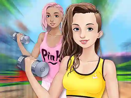 Permainan Fitness Girls Dress Up secara online
