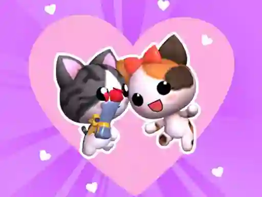 Permainan Love Cat Line secara online