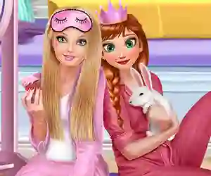Permainan Princesses Pj Party secara online