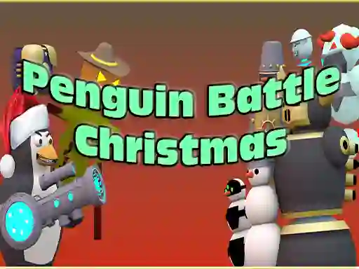 Permainan Penguin Battle Christmas secara online