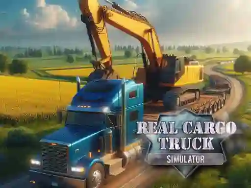 Permainan Real Cargo Truck Simulator secara online