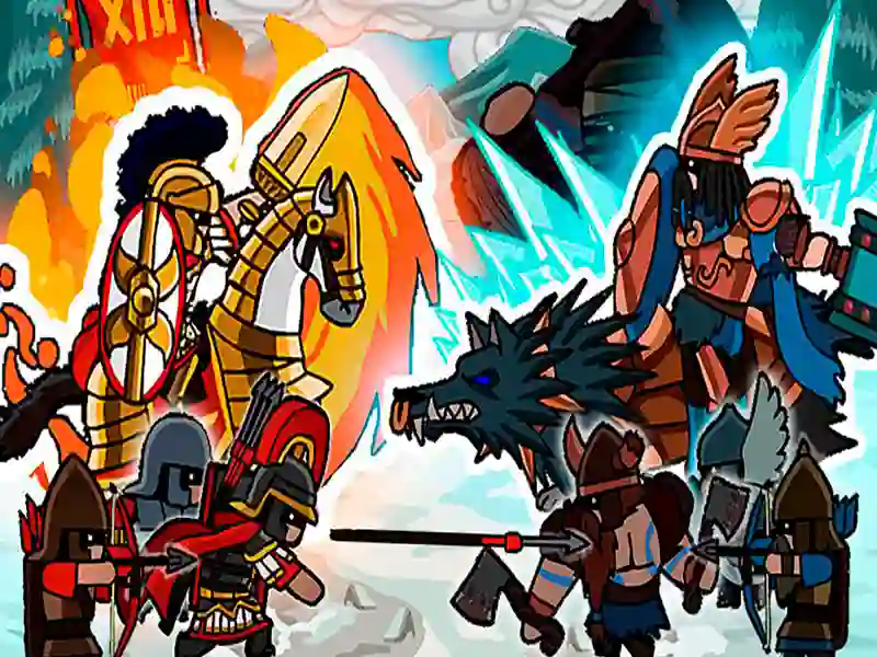 Permainan Ancient Wars: Caesar secara online
