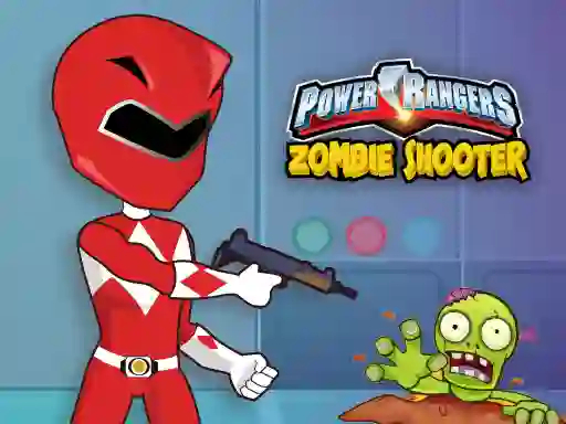 Permainan Power Rangers Zombie Shooter secara online