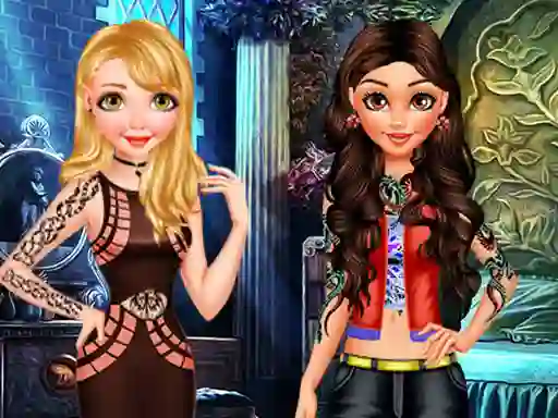 Permainan Princess Bad Girls Makeover secara online