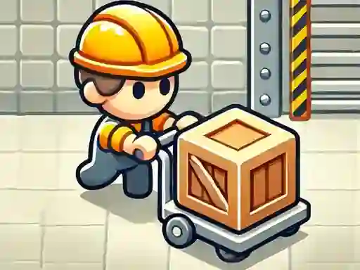Permainan Sokoban P/R secara online