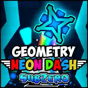 Permainan Geometry Neon Dash subzero secara online