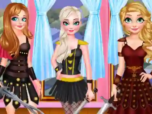 Permainan Warrior princess secara online