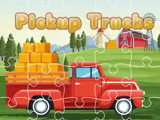 Permainan Pickup Trucks Jigsaw secara online