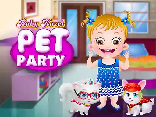 Permainan Baby Hazel pet party secara online