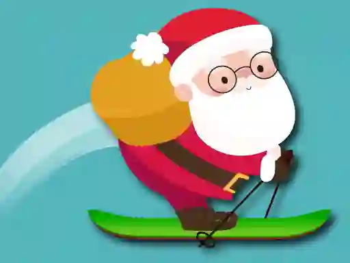 Permainan Avalanche Santa Ski Xmas secara online