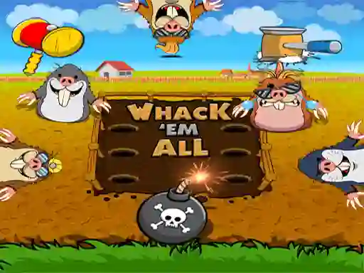 Permainan Whack 'em All secara online