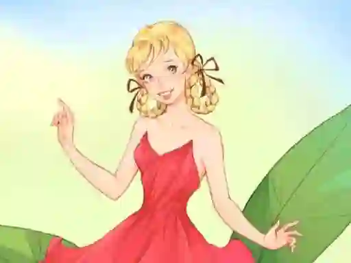 Permainan Dress up Thumbelina secara online