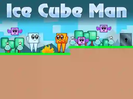 Permainan Ice Cube Man secara online