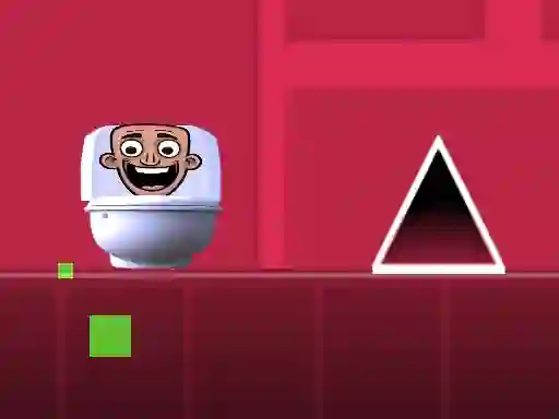 Permainan Geometry Dash Skibidi Toilet secara online