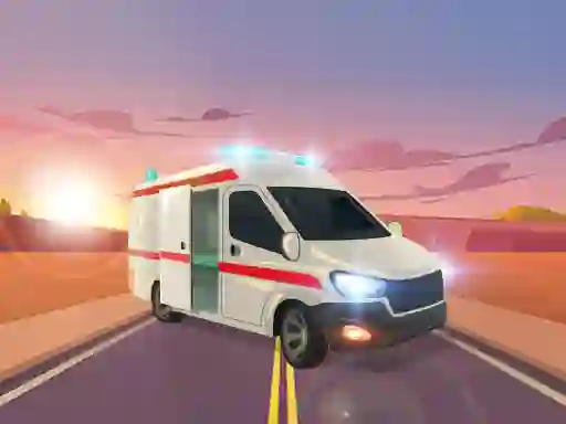 Permainan Ambulance Traffic Drive secara online