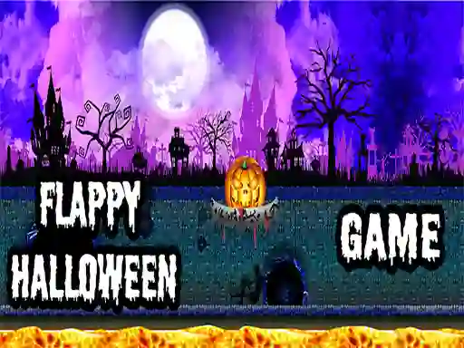 Permainan Flappy Halloween secara online