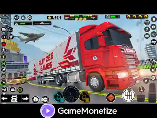 Permainan Crazy car transport truck secara online