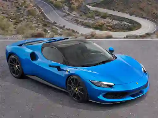 Permainan Ferrari 296 GTS Slide secara online