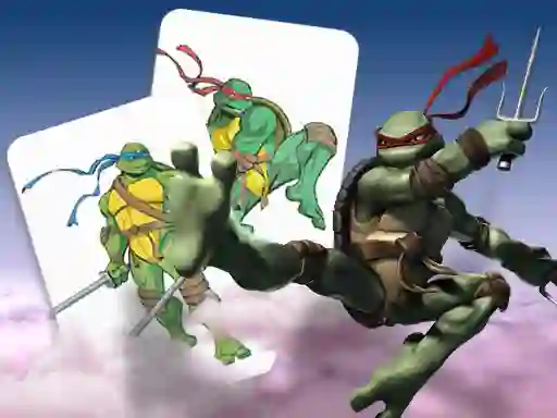 Permainan Ninja Turtles Memory card Match secara online