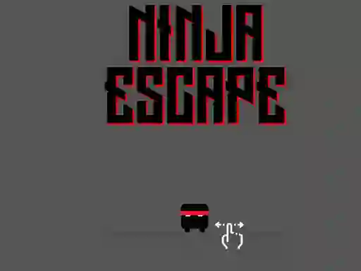 Permainan Ninja escape secara online