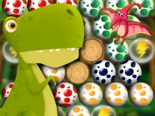 Permainan Egg Shooter: Bubble Dinosaur secara online