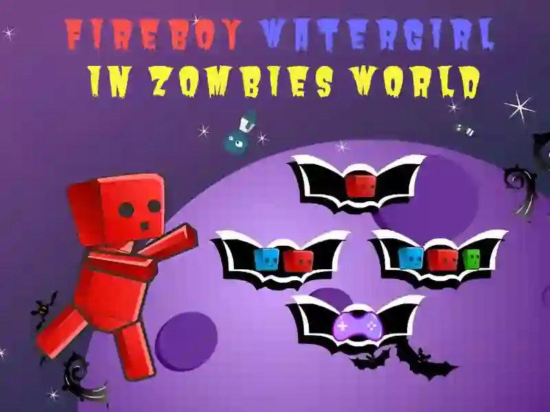 Permainan Fireboy Watergirl In Zombies World secara online