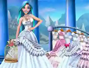 Permainan Rachel Winter Party Prep secara online