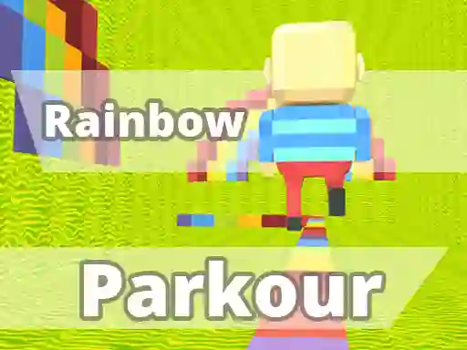 Permainan KOGAMA Rainbow Parkour secara online