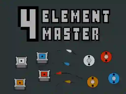 Permainan 4 Element Master secara online