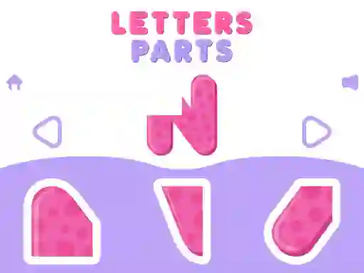 Permainan Letters Parts secara online