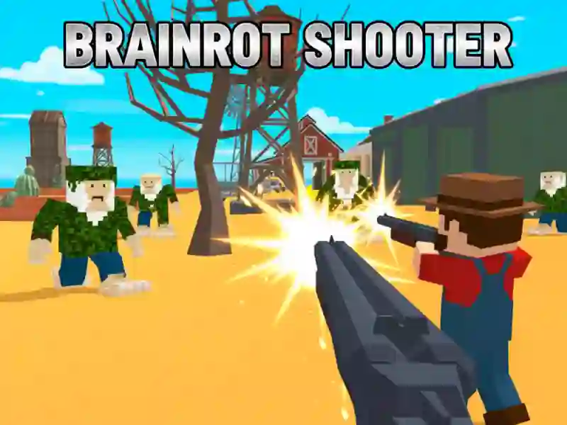Permainan Brainrot Shooter secara online