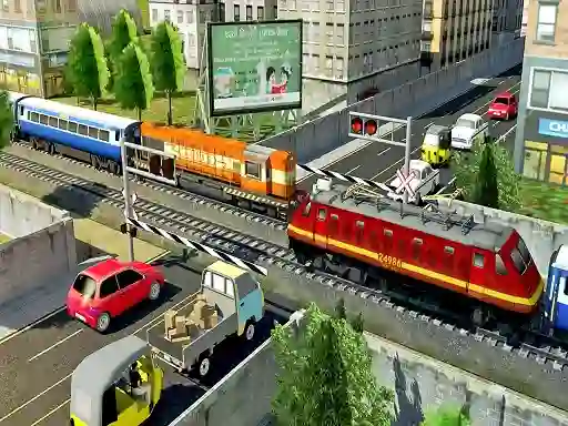 Permainan Modern Train Driving Simulator secara online