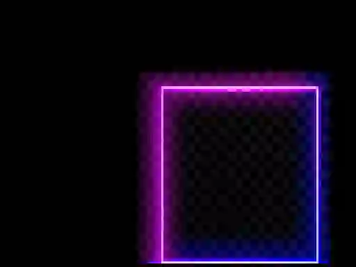 Permainan Neon square Rush secara online