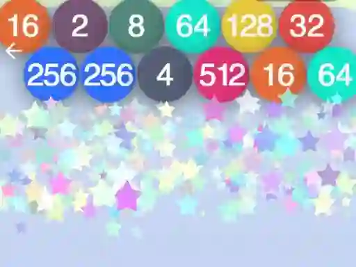 Permainan Bubble 2048 secara online