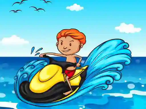 Permainan Jet Ski Summer Fun Hidden secara online