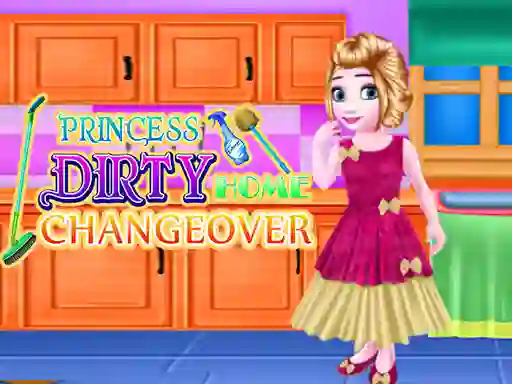 Permainan Princess Dirty Home Changeover secara online