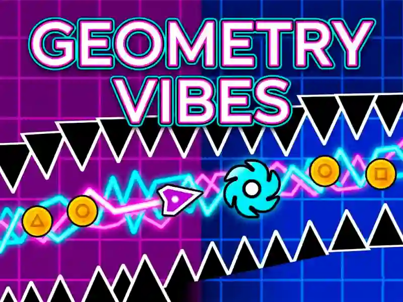 Permainan Geometry Vibes secara online