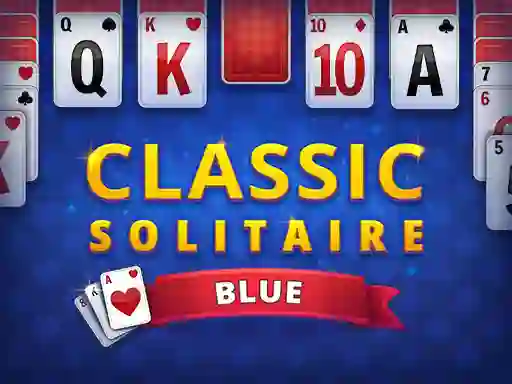 Permainan Classic Solitaire Blue secara online